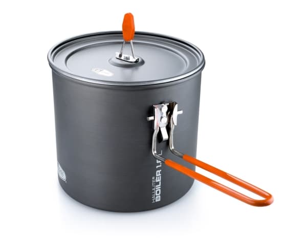 GSI Outdoors Halulite, Krukke, Aluminium, 1,8 l, Grå, Oransje, Aluminium