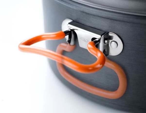 GSI Outdoors 50192, Krukke, Aluminium, 2 l, Grå, Oransje, Silikon