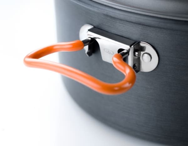 GSI Outdoors 50192, Krukke, Aluminium, 2 l, Grå, Oransje, Silikon
