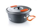 Miniatyrbilde 1 av 5: GSI Outdoors 50192, Krukke, Aluminium, 2 l, Grå, Oransje, Silikon