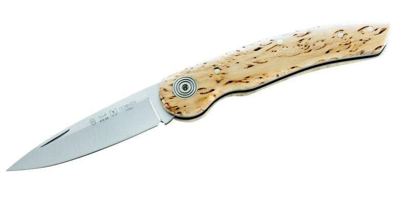 fickkniv 17,8 cm rostfritt stål/trä silver/brun
