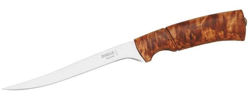 jaktkniv 27 cm rostfritt stål/trä silver/brun 2-delad