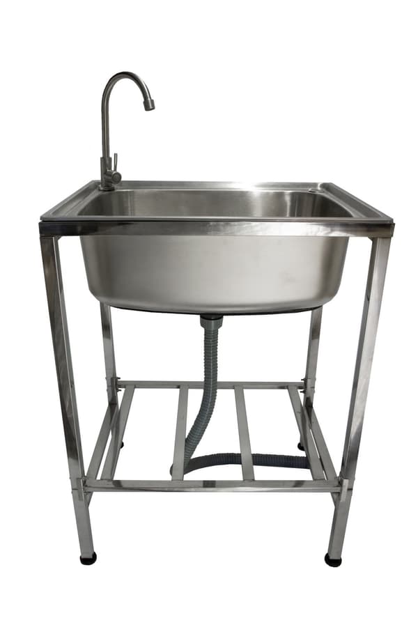 Stainless Steel Camping Sink - Portable | MonsterShop