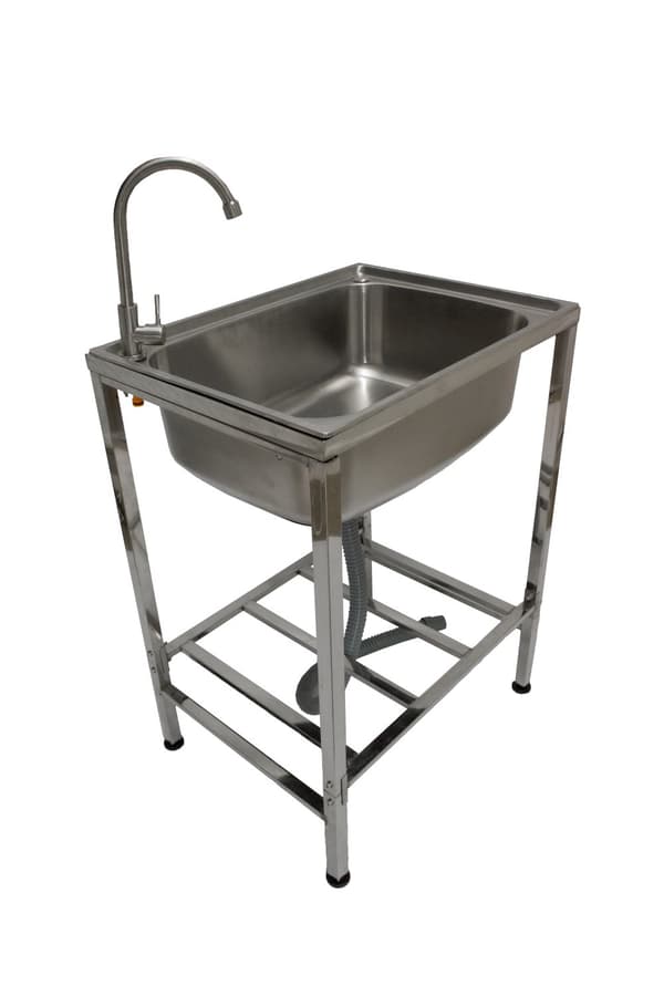 Stainless Steel Camping Sink - Portable | MonsterShop