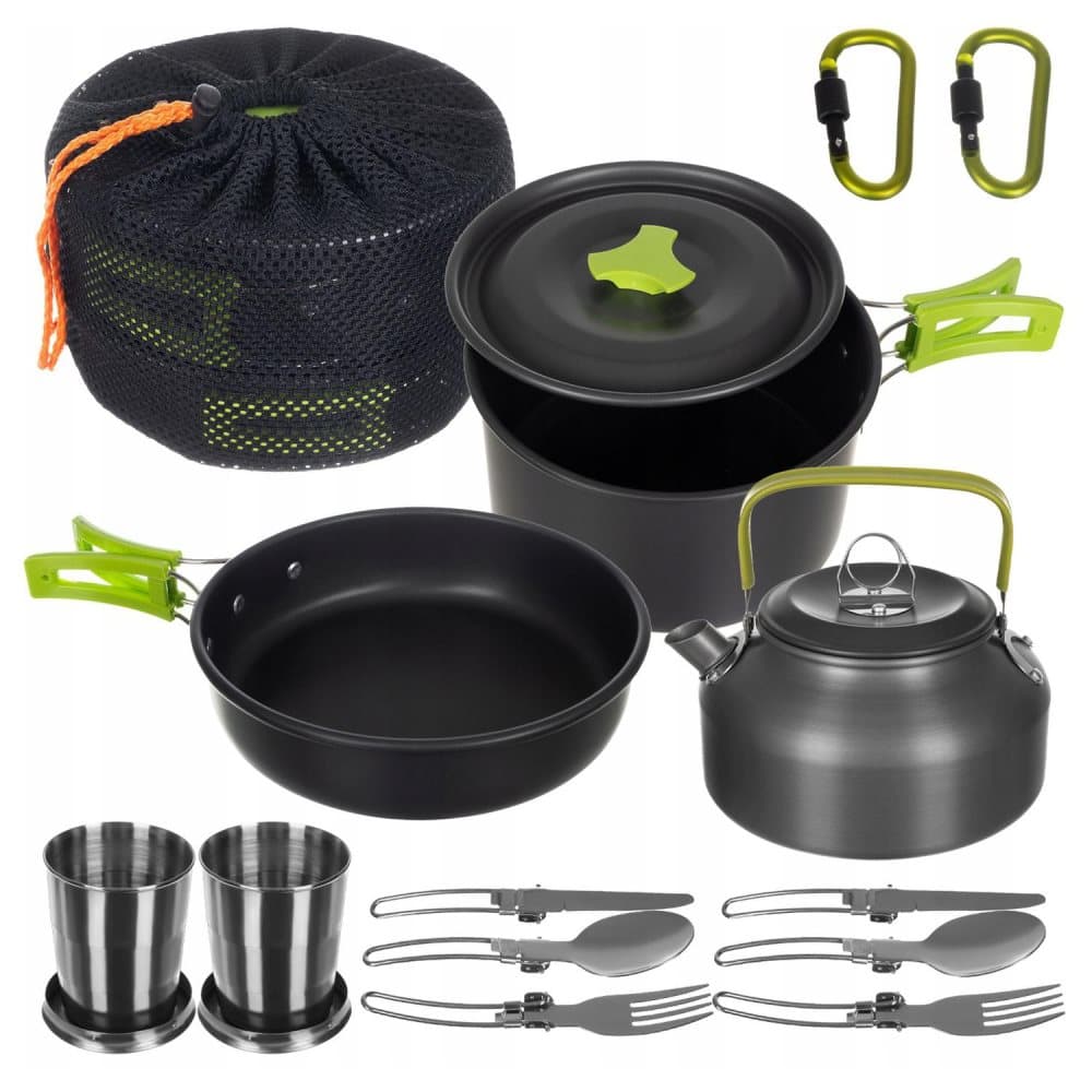 Set med Bärbara Köksredskap