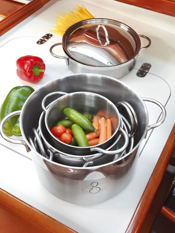 Grytset Marine Business Kitchen, 11 delar