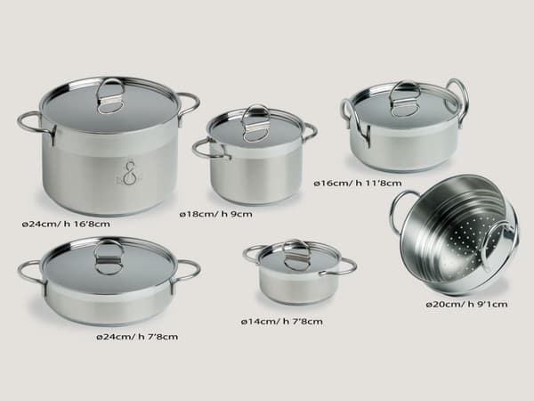 Grytset Marine Business Kitchen, 11 delar