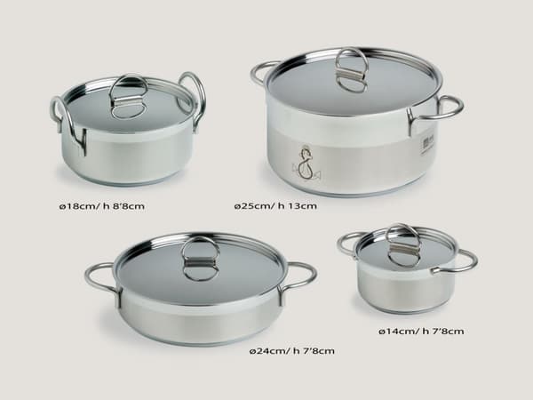 Grytset Marine Business Kitchen, 7 delar