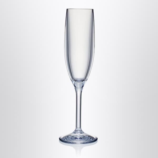 Champagneglas i plast Strahl Champagne Flute Gift Pack, transparent, 16 cl, 4-pack