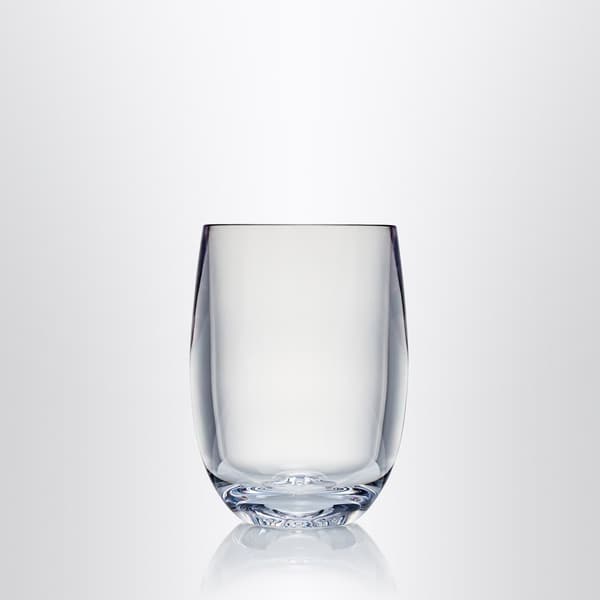 Vinglas i plast Strahl Stemless Osteria, transparent, 38 cl, 4-pack