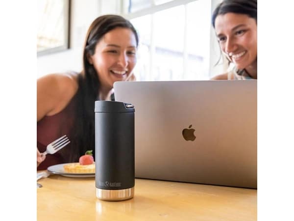 Klean Kanteen 355ml TKWide VI CaféCap hopea 1008301