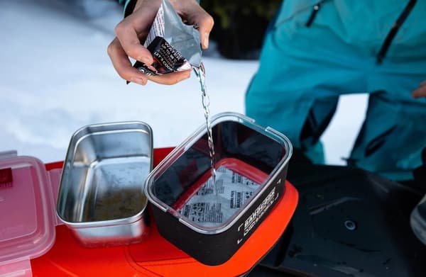 BAROCOOK MATLÅDA 850 ML, matlåda kemisk uppvärmning av vatten