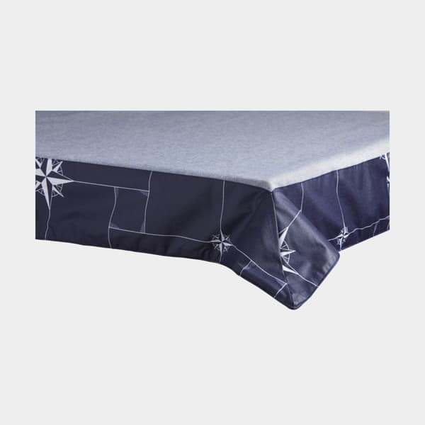 Vaxduk i textil Marine Business Northwind Blue, blå, 100 x 115 cm