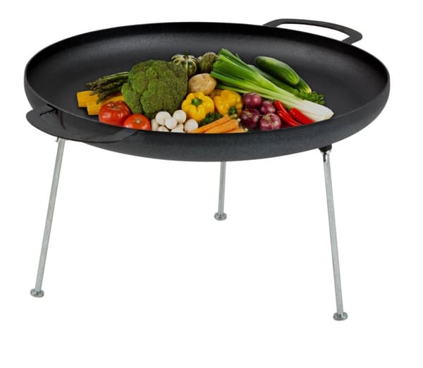 Stekepanne 49 cm med kant