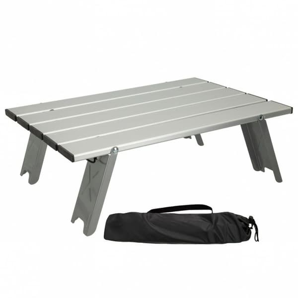 Sammenklappeligt bord Aktive Sølvfarvet Aluminium 40 x 13 x 28,5 cm (4 enheder)