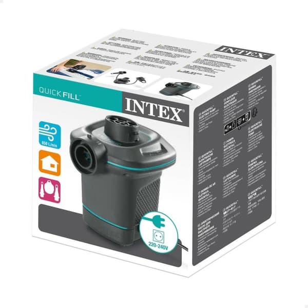 Elektrisk Luftpumpe Intex Quick Fill Investérbar 220-240 V (6 enheder)