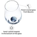 Miniatyrbild 4 av 10: Magnetiska dricksglas i kristall Silwy Magnetic Crystal Glass Longdrink, transparent, 40 cl, 2-pack + magnetiska glasunderlägg