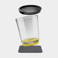 Miniatyrbild 1 av 10: Magnetiskt plastglas Silwy Magnetic Drinking Cup Triple Oh Yellow, transparent/gul, 25 cl + magnetiskt glasunderlägg + spillsäkert lock