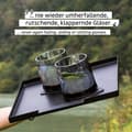 Miniatyrbild 3 av 10: Magnetiska plastglas Silwy Magnetic Plastic Glass Tumbler, grå, 25 cl, 2-pack + magnetiska glasunderlägg