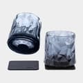 Miniatyrbild 1 av 10: Magnetiska plastglas Silwy Magnetic Plastic Glass Tumbler, grå, 25 cl, 2-pack + magnetiska glasunderlägg