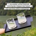 Miniatyrbild 3 av 10: Magnetiska plastglas Silwy Magnetic Plastic Glass Tumbler, transparent, 25 cl, 6-pack + magnetiska glasunderlägg