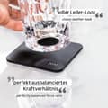 Miniatyrbild 7 av 10: Magnetiska plastglas Silwy Magnetic Plastic Glass Tumbler, transparent, 25 cl, 6-pack + magnetiska glasunderlägg