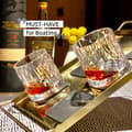 Miniatyrbild 9 av 10: Magnetiska plastglas Silwy Magnetic Plastic Glass Tumbler, transparent, 25 cl, 6-pack + magnetiska glasunderlägg