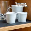 Miniatyrbild 9 av 10: Magnetiska espressokoppar i porslin Silwy Porcelain Magnetic Espresso Cups, vit, 7 cl / 70 ml, 2-pack + magnetiska glasunderlägg