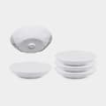 Miniatyrbild 1 av 2: Magnetiska djupa plasttallrikar Silwy Universal Magentic Plate, vit, 24 cm, 6-pack