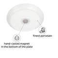 Miniatyrbild 4 av 10: Magnetiska porslintallrikar Silwy Porcelain Magnetic Plate, vit, 23 cm, 2-pack