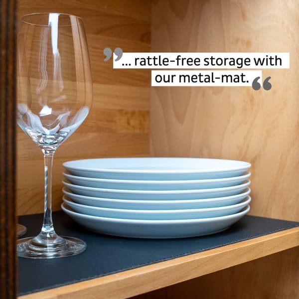 Magnetiska porslintallrikar Silwy Porcelain Magnetic Plate, vit, 23 cm, 2-pack