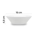 Miniatyrbild 7 av 10: Magnetiska skålar i porslin Silwy Porcelain Magnetic Bowl, vit, Ø16 cm, 2-pack