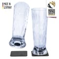 Miniatyrbild 2 av 10: Magnetiska ölglas i plast Silwy Magnetic Plastic Glass Beer, transparent, 33 cl, 2-pack + magnetiska glasunderlägg