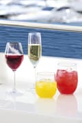 Miniatyrbild 3 av 7: Plastglas Marine Business Stackable Party Blue, transparent/blå, 28 cl, 6-pack