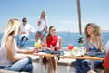 Miniatyrbild 6 av 7: Plastglas Marine Business Stackable Party Blue, transparent/blå, 28 cl, 6-pack