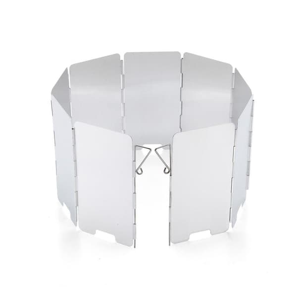 Hopfällbart Vindskydd för Gasolkök