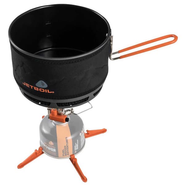 Jetboil Camping Liesi 1.5l Ceramic Cook Pot Carbon Musta