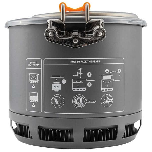Jetboil Camping Komfur Stash Grå