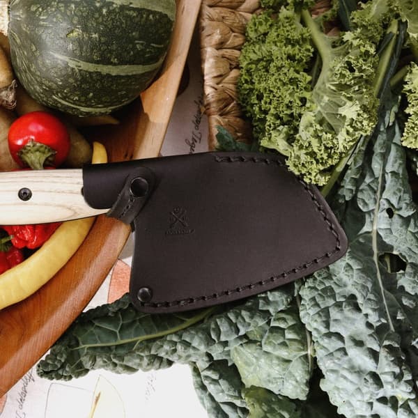 Fulltångekniv Morakniv Rombo BlackBlade (S), 200 mm, askträ / återvunnet svenskt rostfritt stål