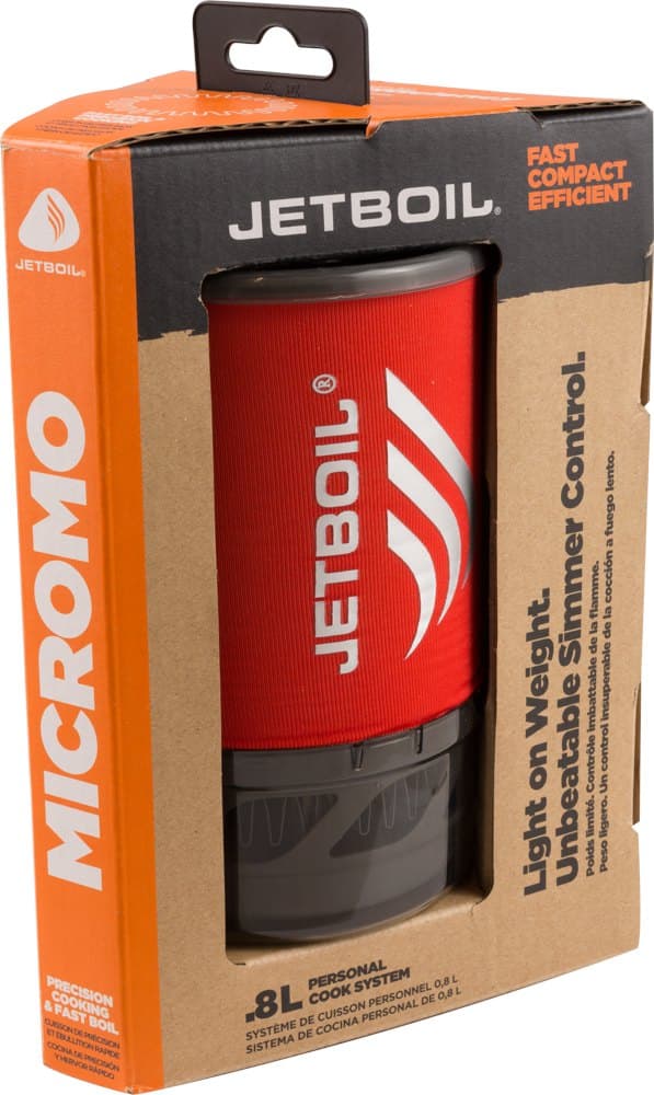 Jetboil Camping Komfur Micromo Rød,Sort 8 Liter