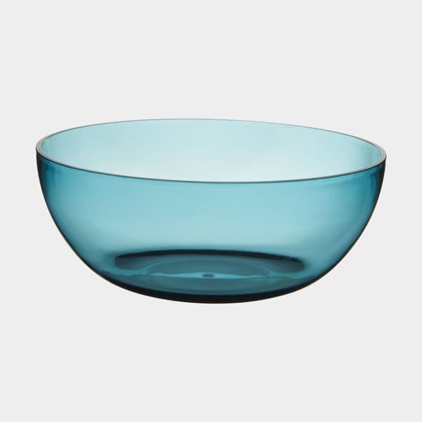 Skålar i plast Marine Business Bahamas Turquoise, 1 stor skål + 6 mindre skålar, turkos 27/15 cm, 7 delar