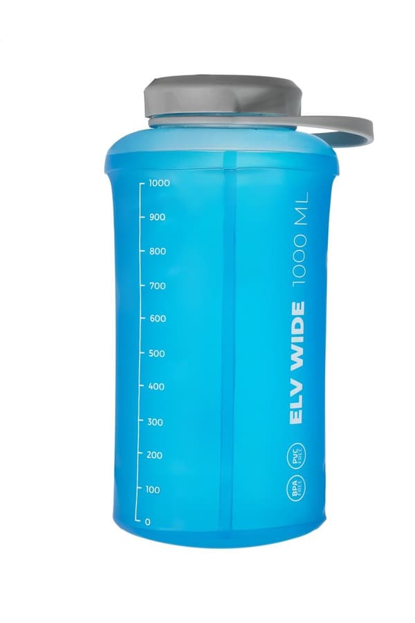 Flaske elv wide 1l-blå