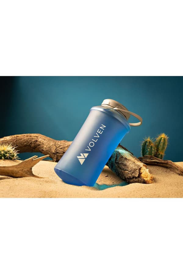 Flaske elv wide 1l-blå