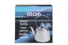 ATOM KAFFEPANNA OUTDOOR ROSTRFRITT STÅL 1L