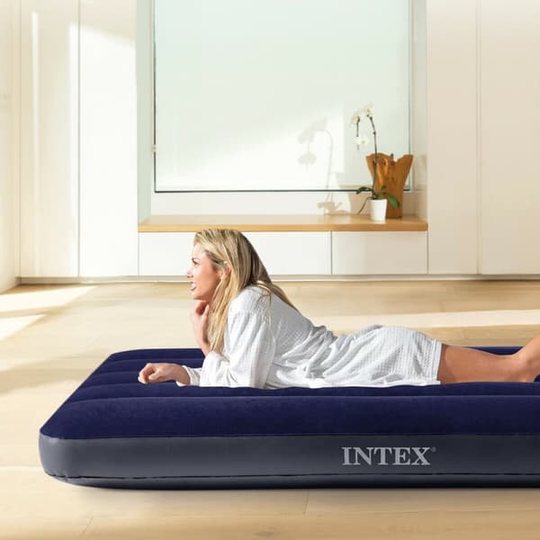Luftmadrass Intex CLASSIC DOWNY 76 x 25 x 191 cm (6 antal)