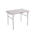 Miniatyrbild 3 av 4: Marbueno Bord Aluminium Vikbar D25 Blandad Camping och Strand 90X60X39/70 cm 10014