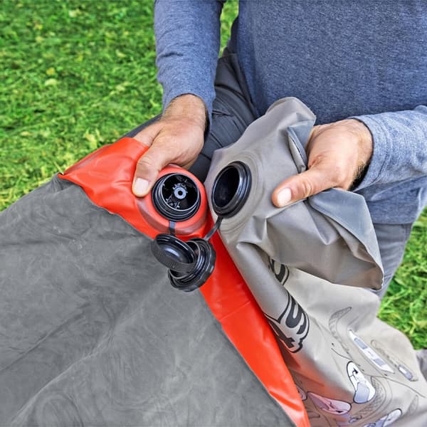 Bestway Dubbel Roll & Relax 203x183x22 cm Uppblåsbar och Camping 67703