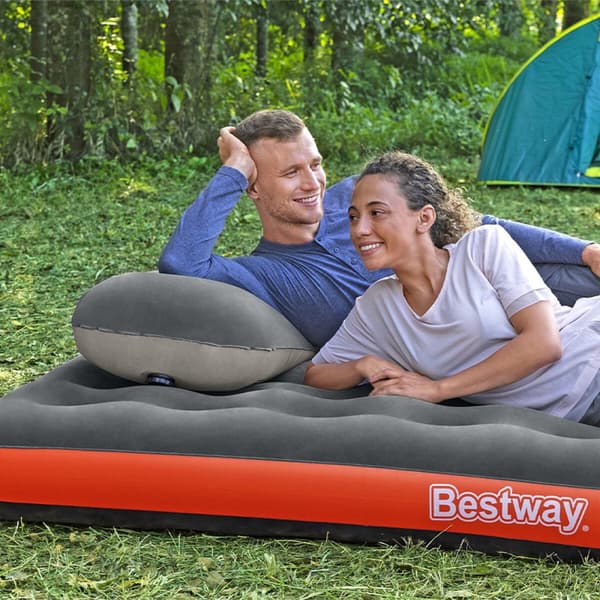 Bestway Dubbel Roll & Relax 203x183x22 cm Uppblåsbar och Camping 67703
