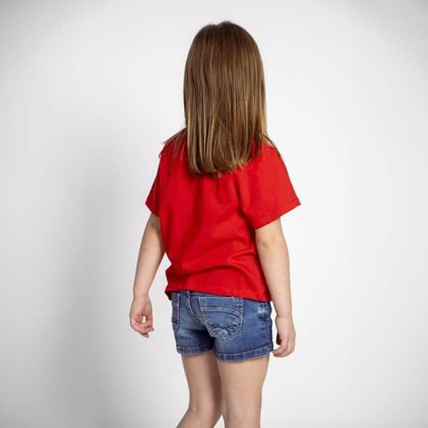Barn T-shirt med kortärm Minnie Mouse Röd