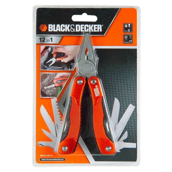 12-i-1 multiværktøj Black & Decker bdht0-28110 Orange
